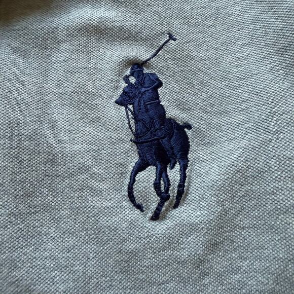 Polo Ralph Lauren US Open Classic Fit Polo Shirt Medium Gray - Picture 5 of 8